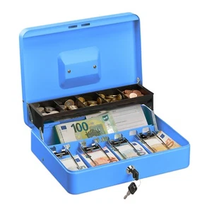 Geldkassette Kasse Geldzählkassette Sparkasse Bargeldkasse Cashbox Minikasse - Bild 1 von 83