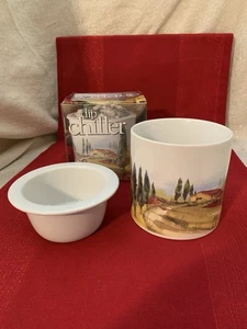 Enfriador de inmersión Gourmet Village Morin Heights edición toscana porcelana con caja - Imagen 1 de 20