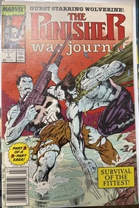 Punisher War Journal #7 Newsstand NM- 9.2 (July 1988) - Picture 1 of 2