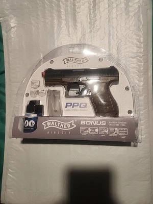 Пружинный пистолет для страйкбола Umarex Walther PPQ Special Ops 2 магазина и коробка BBs Dam - Изображение 1 из 2