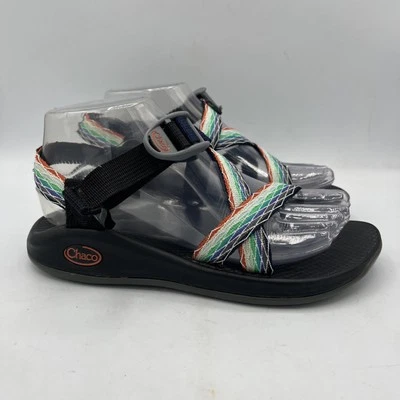 Chaco Z Boulder Sandal Size 7 Prizm Mint Rainbow Hiking Outdoor JCH107558 - Image 1 of 4