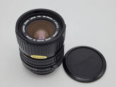 Genuine Canon 28-55mm F3.5-4.5 Zoom Lens for FD Mount SLR/Mirrorless Cameras - Image 1 of 4