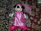 Disney Parks Minnie Mouse in Pink Princess Dress & Hat Plush Toy Stuffed Animal