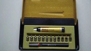 Original rOtring Graphos-Set 14-teilig NEUE FEDERN N° 16 - Bild 1 von 3