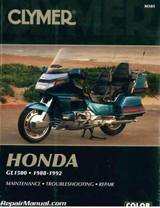 Clymer Honda GL1500 Gold Wing 1988-1992 Motorcycle Repair Manual : M505 - Bild 1 von 1