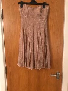 FRENCH CONNECTION SEQUIN DRESS SIZE 10 Free Postage - Picture 1 of 12