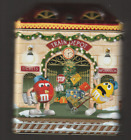 M&Ms Christmas Village Train Depot Tin Number 13 Limited Edition Canister 2001 