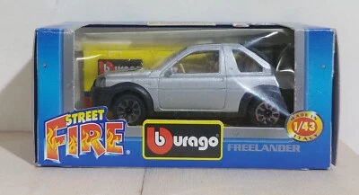 I116133 BURAGO 1/43 serie Street Fire - Land Rover Freelander - Box - Immagine 1 di 3