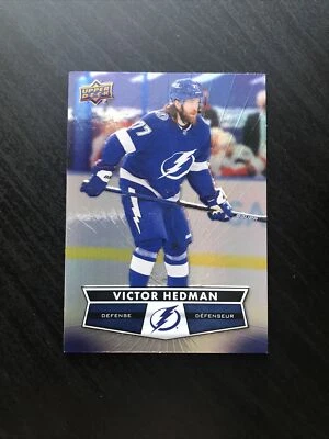 2021-22 Upper Deck Tim Hortons #77 Victor Hedman Tampa Bay Lightning - Image 1 of 2