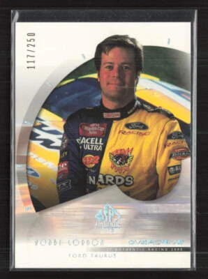 2000 SP Authentic #33 Robby Gordon Overdrive Silver /250 - Image 1 of 2