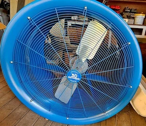 High Velocity Patterson Fan, Industrial Use, Wall Mounted - Picture 1 of 8