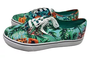 Airwalk Rio Blumenmuster Freizeitkleidung Größe 11 Deck Turnschuhe 149507 Sommerkleidung - Bild 1 von 10