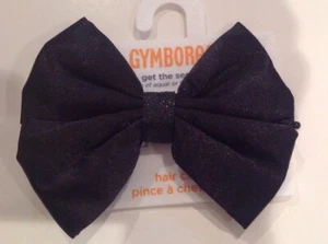 Neu mit Etikett Gymboree einzelne schwarze Schleife Haarnadel Haarspange Haarschmuck - Bild 1 von 1