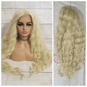 EXTRA LONG BODY WAVE LACE FRONT WIG LIGHT BLONDE 34" - HAIR REPUBLIC NBS-I302 - Picture 1 of 11