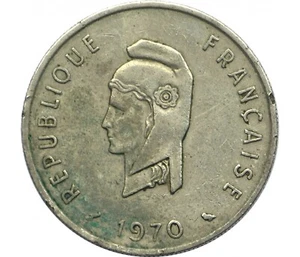50 Francs Französische Territorien der Afars und der ISSAS 1970 - Bild 1 von 2
