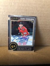 2014-15 O-Pee-Chee Platinum Rookie Autographs #RA8 Teuvo Teravainen