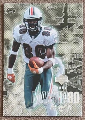2000 Upper Deck Black Diamond Tony Martin Miami Dolphins #58 - Image 1 of 2