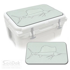 SeaDek Pad Top fits YETI Tundra Cooler - Marine EVA Mat - SF/SG - SD Sailfish - Picture 1 of 6