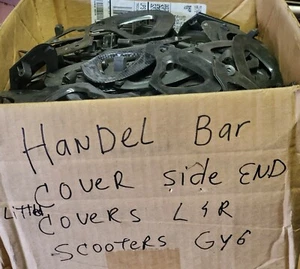 GY6 SCOOTERS HANDLE BAR COVER SIDE ENDS R & L - Picture 1 of 2