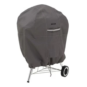 Classic Accessories Ravenna Water Resistant 26dot5 Inch Kettle BBQ Grill Cover - Picture 1 of 3
