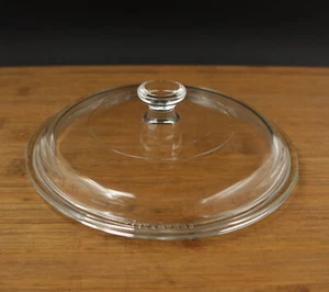Pyrex #P83C Replacement Lid Clear Glass Round Cover - Picture 1 of 8