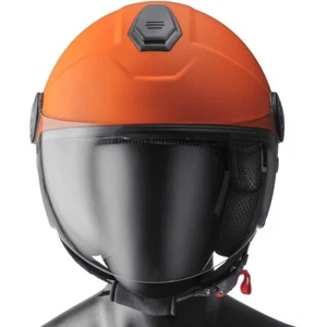 CASCO HELMET MOTO 22.06 JET GMS GELATO DOPPIA VISIERA PESCA ORANGE TG XL - Foto 1 di 5