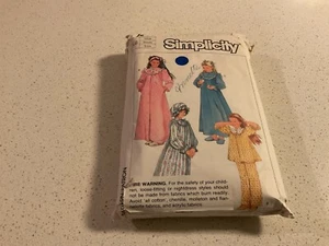 sewing pattern simplicity 7646 Size girls large bust 30-32 inch - Picture 1 of 2