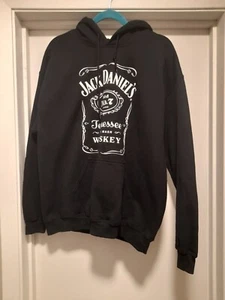 Jack Daniels Old No. 7 Brand Hoodie Large Men Sweatshirt Tennessee Whiskey - Picture 1 of 3