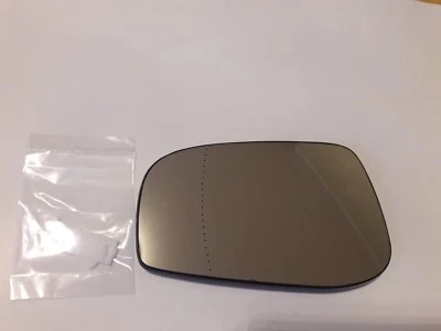 Volvo S60, V70, S80 2003-2006 porta esquerda espelho base de vidro aquecido asférico - Imagem 1 de 2