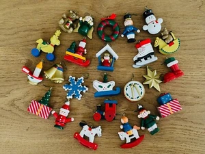 ONE Costco Kirkland Advent Calendar Wooden Hanging Ornament x 1 Xmas Christmas - Picture 1 of 24