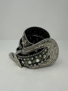 Western Rhinestone Bling Belt Women Size Large Camo - Picture 1 of 14