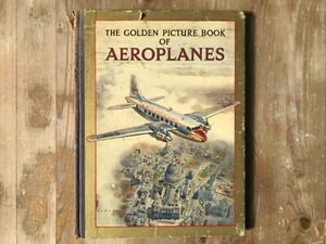 THE GOLDEN PICTURE BOOK AEROPLANES HARDBACK WARD, LOCK & CO - Picture 1 of 10