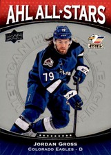 2022-23 Upper Deck AHL Hockey All Stars #AS2 Jordan Gross - EX