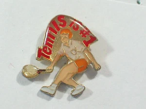   Tennis Pin  , Tennis Vintage Lapel Pin - Picture 1 of 3