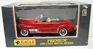 1941 Chevrolet Deluxe Convertible red 1/18 Eagle Collectibles Universal Hobby MB