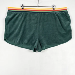 Wild Fable 4X Terciopelo Pista Corto Verde Pull On Arco Iris Cintura Bolsillos Nuevo - Imagen 1 de 8