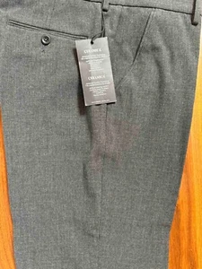 ALBERTO Dress Pants 33x 32 GEORGE CERAMICA MED GRAY Brand New with Tags - Picture 1 of 2