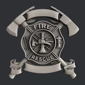 3D STL Modelle für CNC, Artcam, Aspire, Hilfsfeuerwehr - Bild 1 von 5