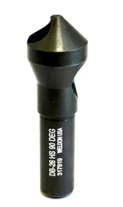WELDON DB-26 5/16" TO 25/32" RANGE 90 DEG ZERO FLUTE COUNTERSINK - USA - Picture 1 of 8