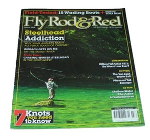Fly Rod Reel Magazine March 2008 Steelhead 7 Knots Pike Fly Tying Boots - Picture 1 of 1