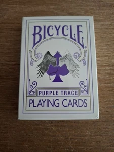 Bicycle Purple Nephalem Angel Trace Poker Playing Cards Standard Rider Back Deck - Picture 1 of 5