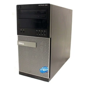 Dell 990 MT i3 4GB 120GB Dvd-Rw Desktop Computer Serial RS232 Windows 11+ Pro - Picture 1 of 7