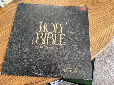 The Statler Bros. 'Holy Bible/Old Testament' LP Vinyl Record 1975 Mercury - Image 1 of 4