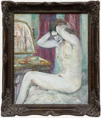 Cyril J. Ross OBE, ROI (1891-1973) - Aceite de mediados del siglo XX, temprano en la mañana Foto 1 de 4