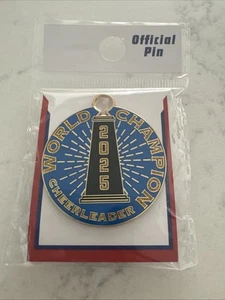 2025 The Cheerleading Worlds Champion PIN - New on Card Varsity - Picture 1 of 3