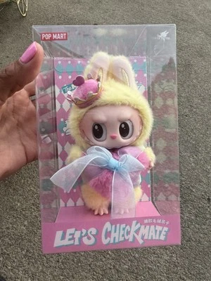 AUTHENTIC POP MART LABUBU THE MONSTERS Let's Checkmate Vinyl Plush LIMITED STOCK - Image 1 of 4