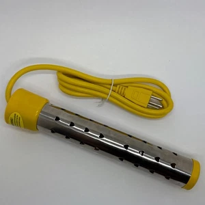 Immersion Water Heater Stainless Steel Cover Automatic Shut Off Anti Scalding - Picture 1 of 3