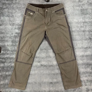 Kuhl Radikl Hiking Pants Mens 34x30 Gray Two-Tone Gorp Outdoor Trail Lightweight - Picture 1 of 12