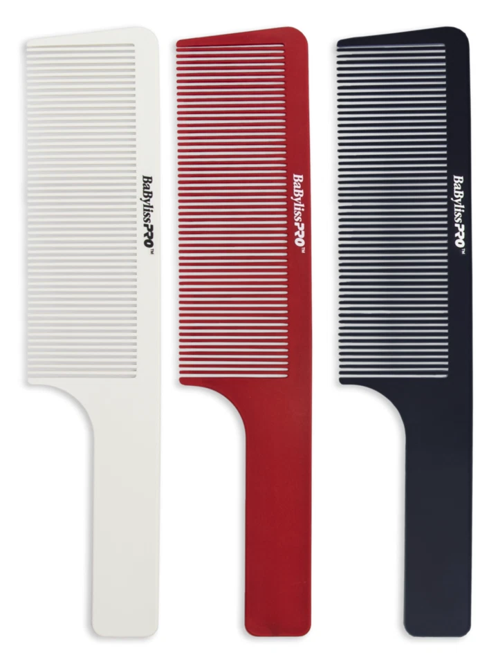 Pentes cortador de barbeiro BaByliss PRO Barberology vermelho branco preto 3 peças - Imagem 1 de 1