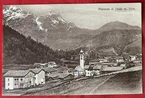 🌈Rara - Mareson di ZOLDO BELLUNO - Perfetta - primi ‘900 - non viaggiata - Foto 1 di 4
